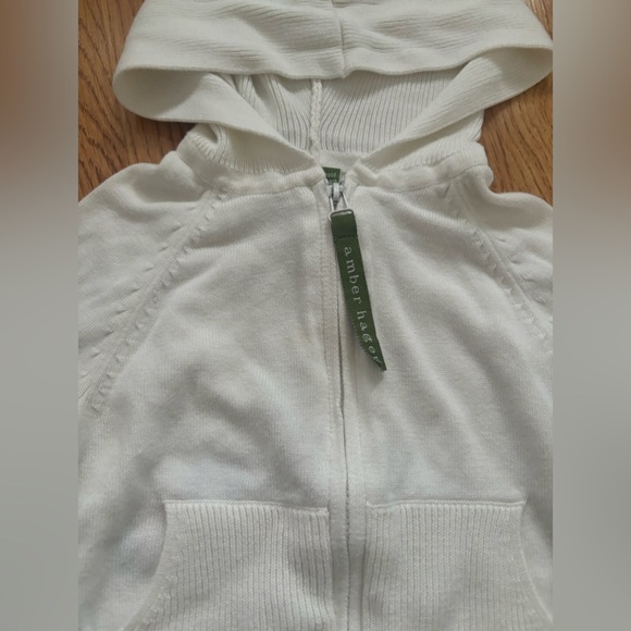 Amber Hagen organics yellow car cardigan 2T - Picture 3 of 7